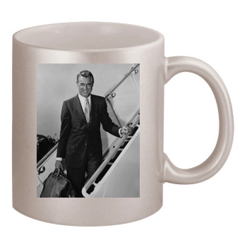 Cary Grant 11oz Metallic Silver Mug