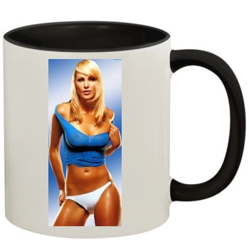 Cassie Lane 11oz Colored Inner & Handle Mug