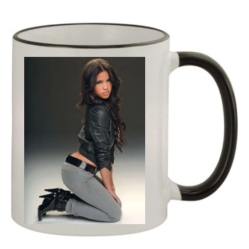 Cassie Ventura 11oz Colored Rim & Handle Mug