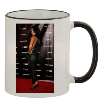 Cassie Ventura 11oz Colored Rim & Handle Mug