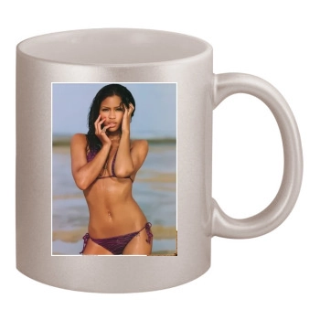 Cassie Ventura 11oz Metallic Silver Mug