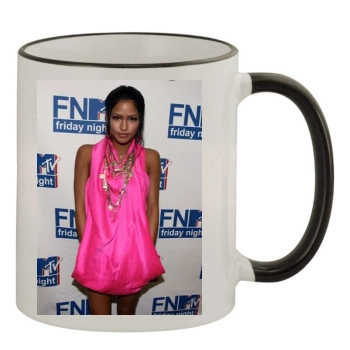 Cassie Ventura 11oz Colored Rim & Handle Mug