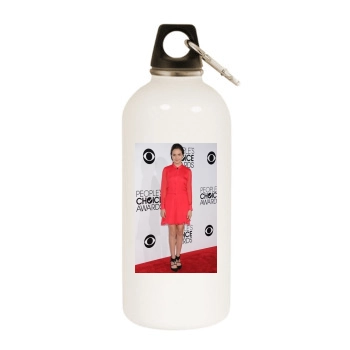 Bailee Madison (events) White Water Bottle With Carabiner