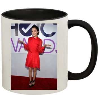 Bailee Madison (events) 11oz Colored Inner & Handle Mug