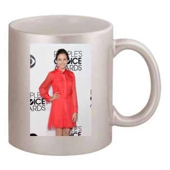 Bailee Madison (events) 11oz Metallic Silver Mug