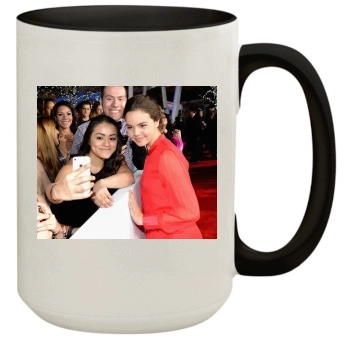 Bailee Madison (events) 15oz Colored Inner & Handle Mug