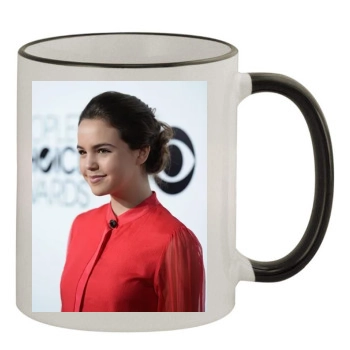 Bailee Madison (events) 11oz Colored Rim & Handle Mug