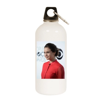 Bailee Madison (events) White Water Bottle With Carabiner