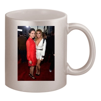 Bailee Madison (events) 11oz Metallic Silver Mug