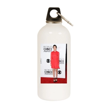 Bailee Madison (events) White Water Bottle With Carabiner