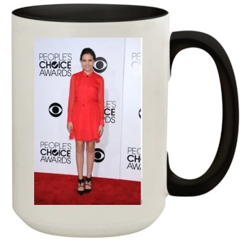 Bailee Madison (events) 15oz Colored Inner & Handle Mug