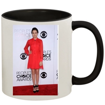 Bailee Madison (events) 11oz Colored Inner & Handle Mug