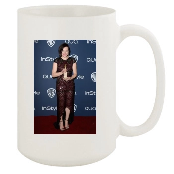 Elisabeth Moss (events) 15oz White Mug