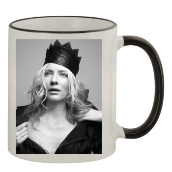 Cate Blanchett 11oz Colored Rim & Handle Mug