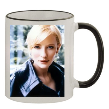 Cate Blanchett 11oz Colored Rim & Handle Mug