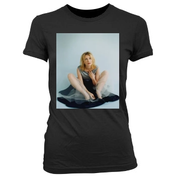 Cate Blanchett Women's Junior Cut Crewneck T-Shirt