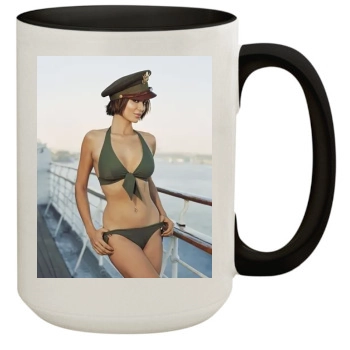 Catherine Bell 15oz Colored Inner & Handle Mug