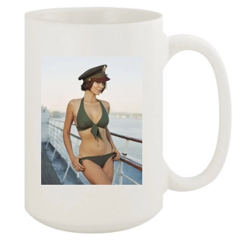 Catherine Bell 15oz White Mug