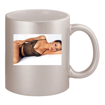 Catherine Bell 11oz Metallic Silver Mug