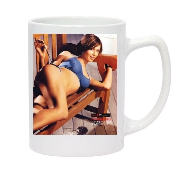 Catherine Bell 14oz White Statesman Mug