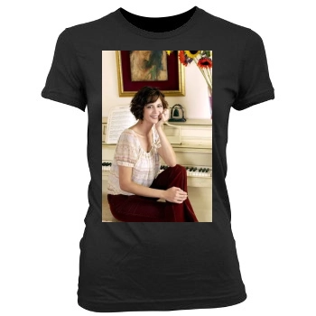 Catherine Bell Women's Junior Cut Crewneck T-Shirt