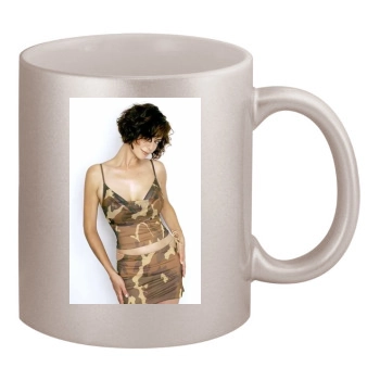 Catherine Bell 11oz Metallic Silver Mug