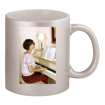 Catherine Bell 11oz Metallic Silver Mug