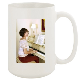 Catherine Bell 15oz White Mug