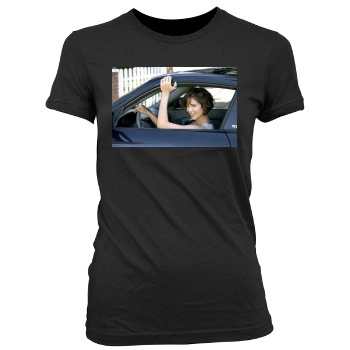 Catherine Bell Women's Junior Cut Crewneck T-Shirt