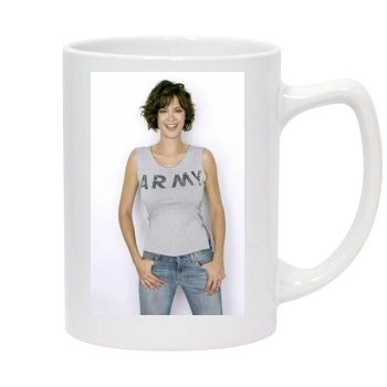 Catherine Bell 14oz White Statesman Mug