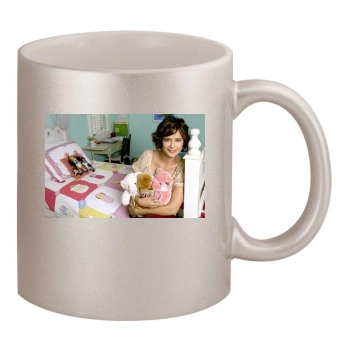 Catherine Bell 11oz Metallic Silver Mug