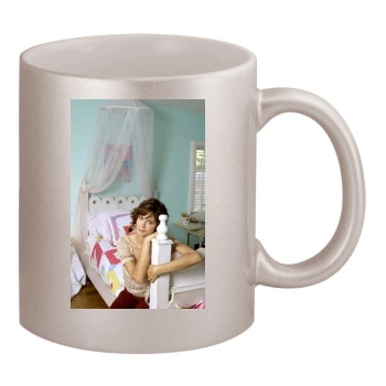 Catherine Bell 11oz Metallic Silver Mug