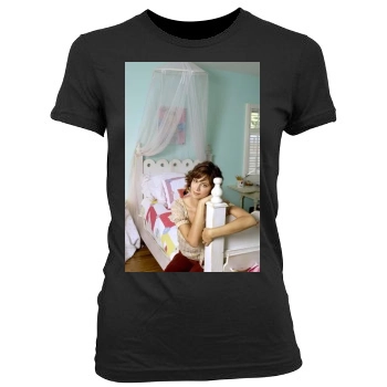 Catherine Bell Women's Junior Cut Crewneck T-Shirt