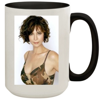 Catherine Bell 15oz Colored Inner & Handle Mug