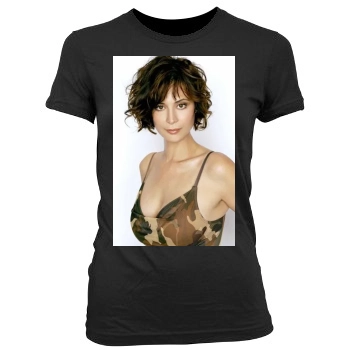 Catherine Bell Women's Junior Cut Crewneck T-Shirt