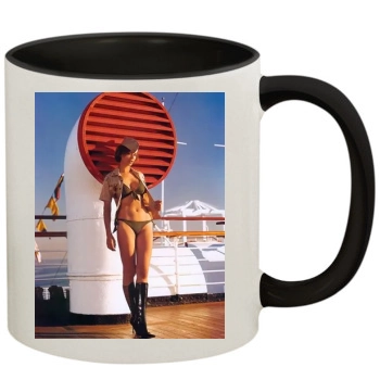 Catherine Bell 11oz Colored Inner & Handle Mug