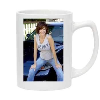 Catherine Bell 14oz White Statesman Mug