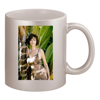 Catherine Bell 11oz Metallic Silver Mug