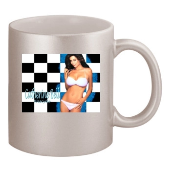 Catherine Bell 11oz Metallic Silver Mug