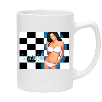 Catherine Bell 14oz White Statesman Mug