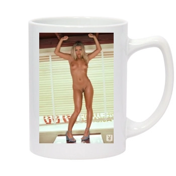 Jaime Pressly 14oz White Statesman Mug