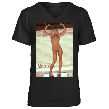 Jaime Pressly Men's V-Neck T-Shirt