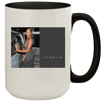 Jamelia 15oz Colored Inner & Handle Mug