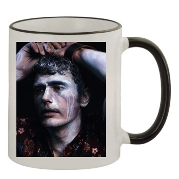 James Franco 11oz Colored Rim & Handle Mug