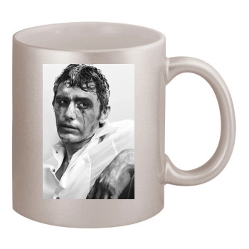 James Franco 11oz Metallic Silver Mug