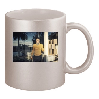 James Franco 11oz Metallic Silver Mug