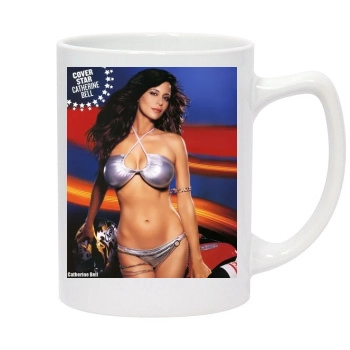 Catherine Bell 14oz White Statesman Mug