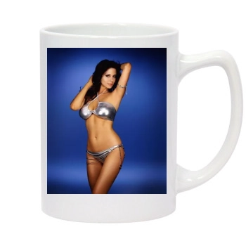 Catherine Bell 14oz White Statesman Mug