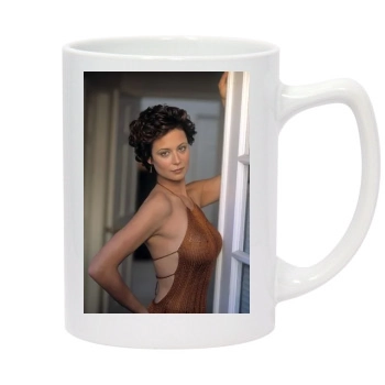 Catherine Bell 14oz White Statesman Mug