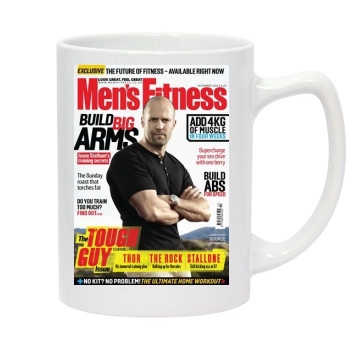 Jason Statham 14oz White Statesman Mug